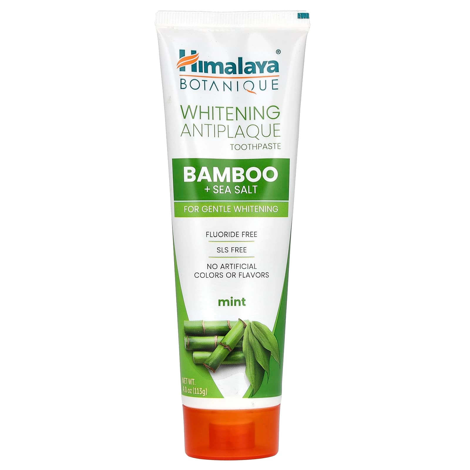 Himalaya Whitening Antiplaque Bamboo + Sea Salt, Mint Toothpaste 113 g