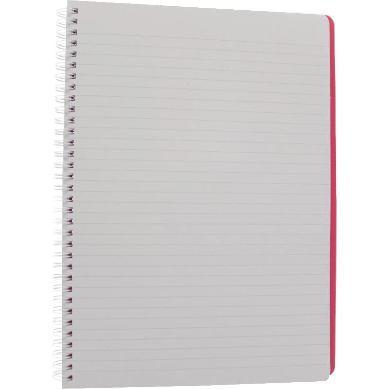 Notebook 19 X 26 cm Spiral - Grid 100 Sheets