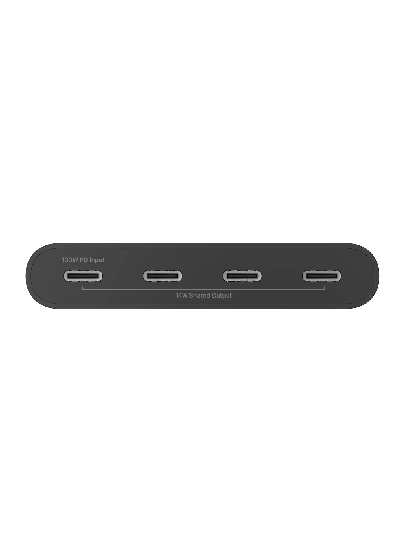 CONNECT USB-C to 4-Port USB-C Hub - 100W 10 Gbps