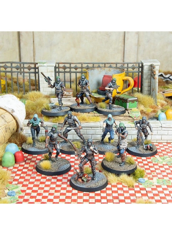 Fallout Wasteland Warfare: Raiders - The Disciples - 10 Unpainted Figures Nuka World Wave