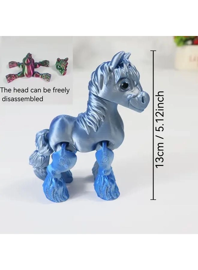 Pegasus Figurine - 3D-printed + Unicorn Figurine