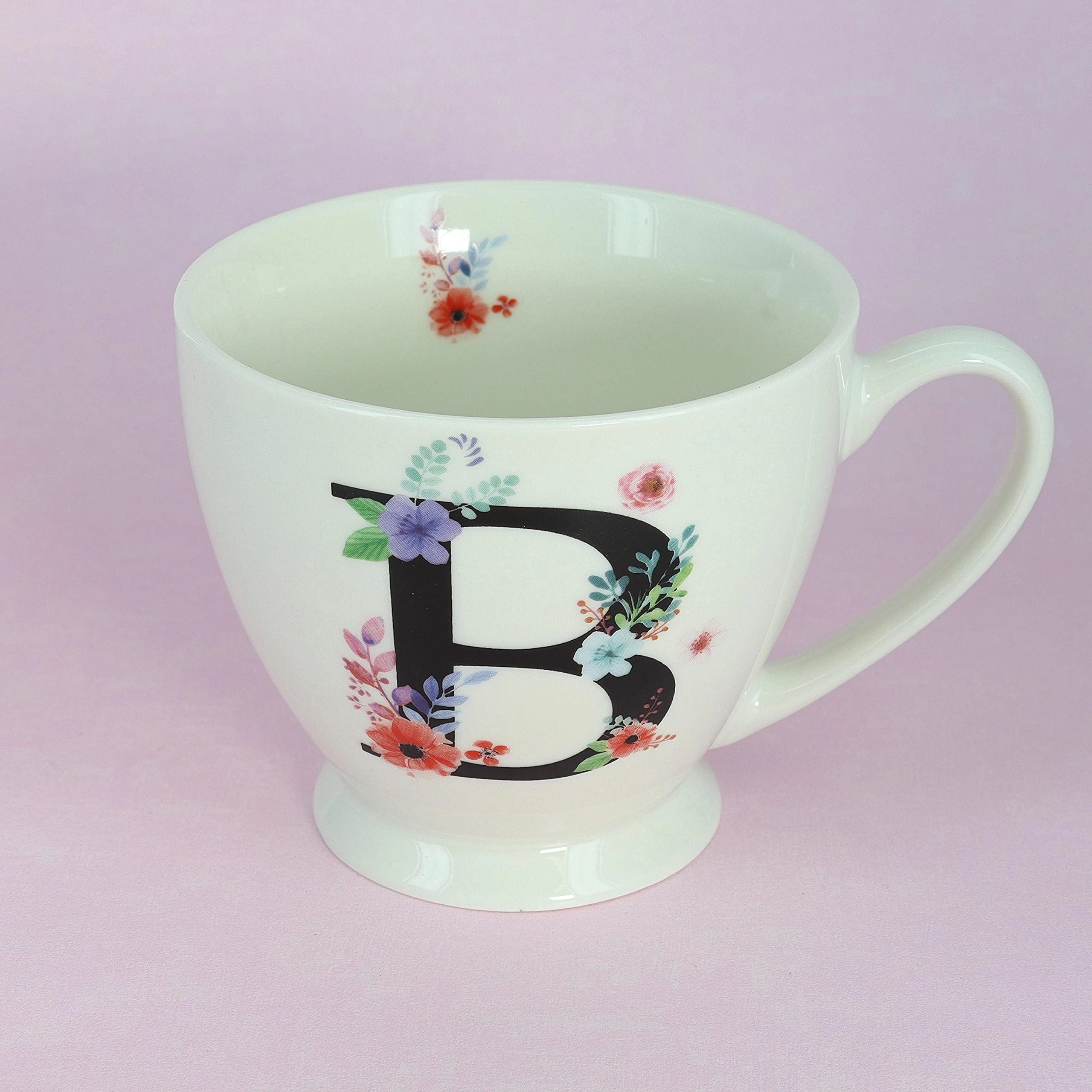 Blossom Monogram Mug - 450 ml