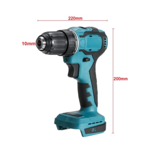 3 in 1 Electric Hammer Drill - Cordless 25+3 N.m 10mm