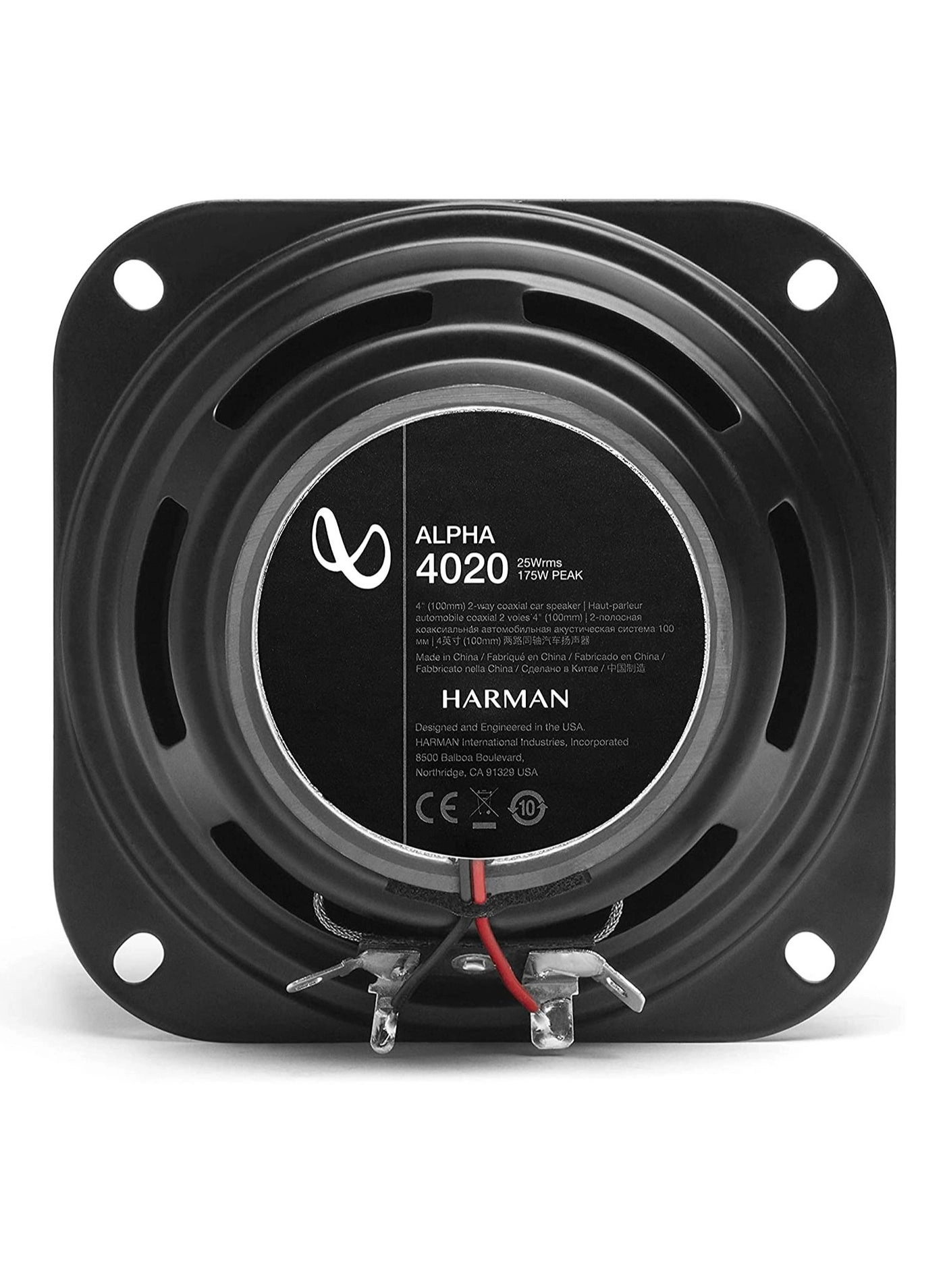Alpha 4020 - 4" 2-Way Coaxial