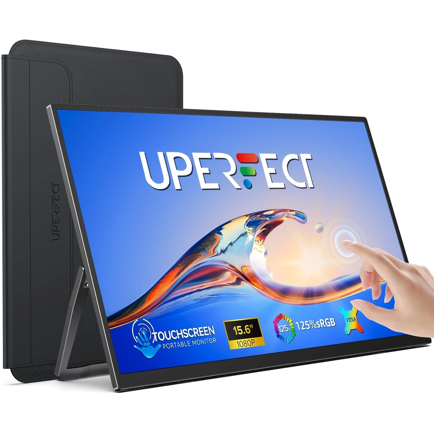 Portable Monitor Touchscreen - UPTJ14 15.6 Inch 1920x1080