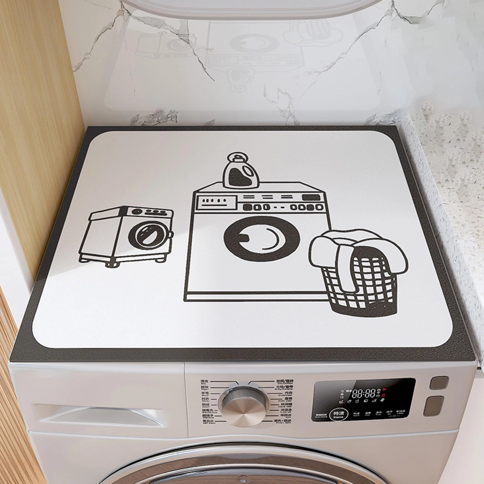 Washing Machine Dust Cover Mat