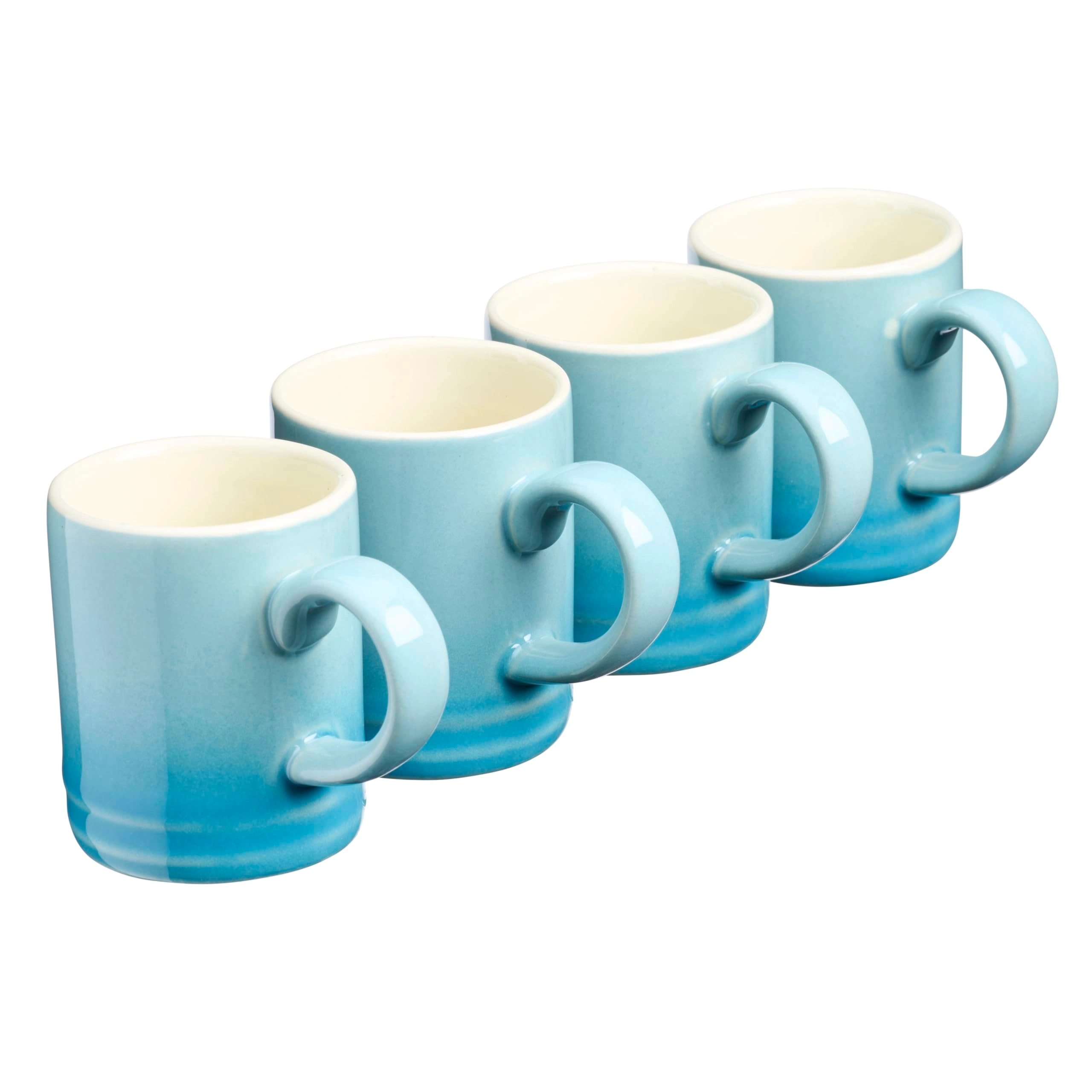 Espresso Mug - 4 pcs - Graduated Design - 100 ml