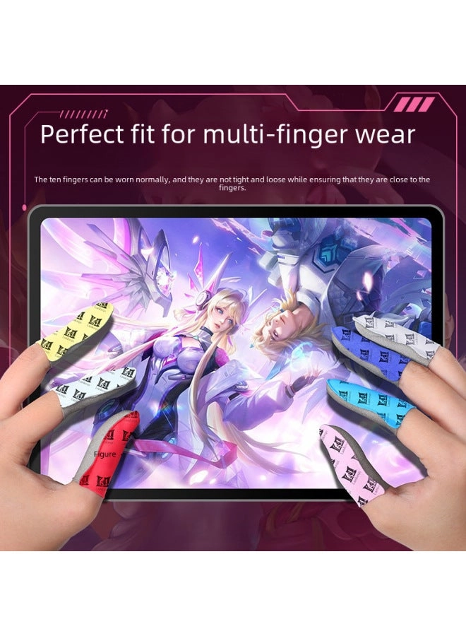 Feizhi Game Finger Set - 24 Needle White Copper Fiber