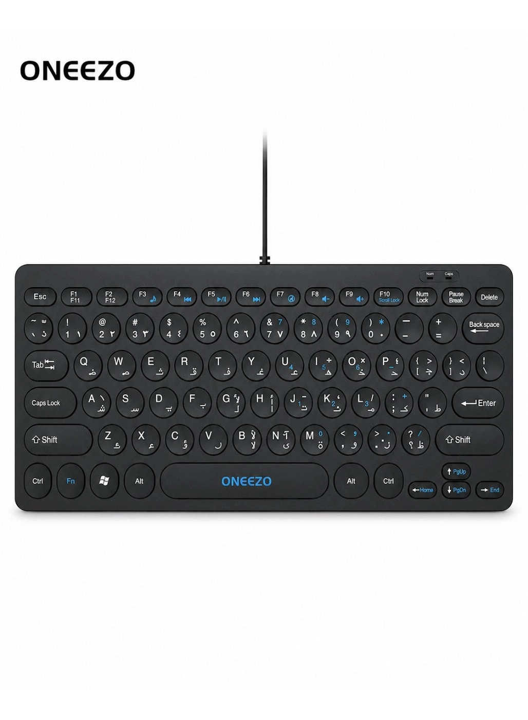 ONEEZO Wired USB Keyboard - AR/EN Wired