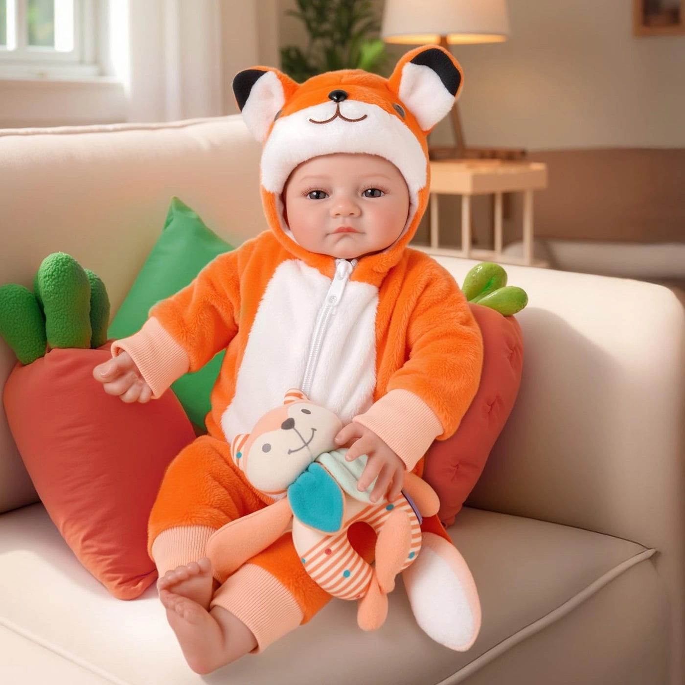 Soft Doll - 15-Inch Vinyl Feeding Set Ages 3+