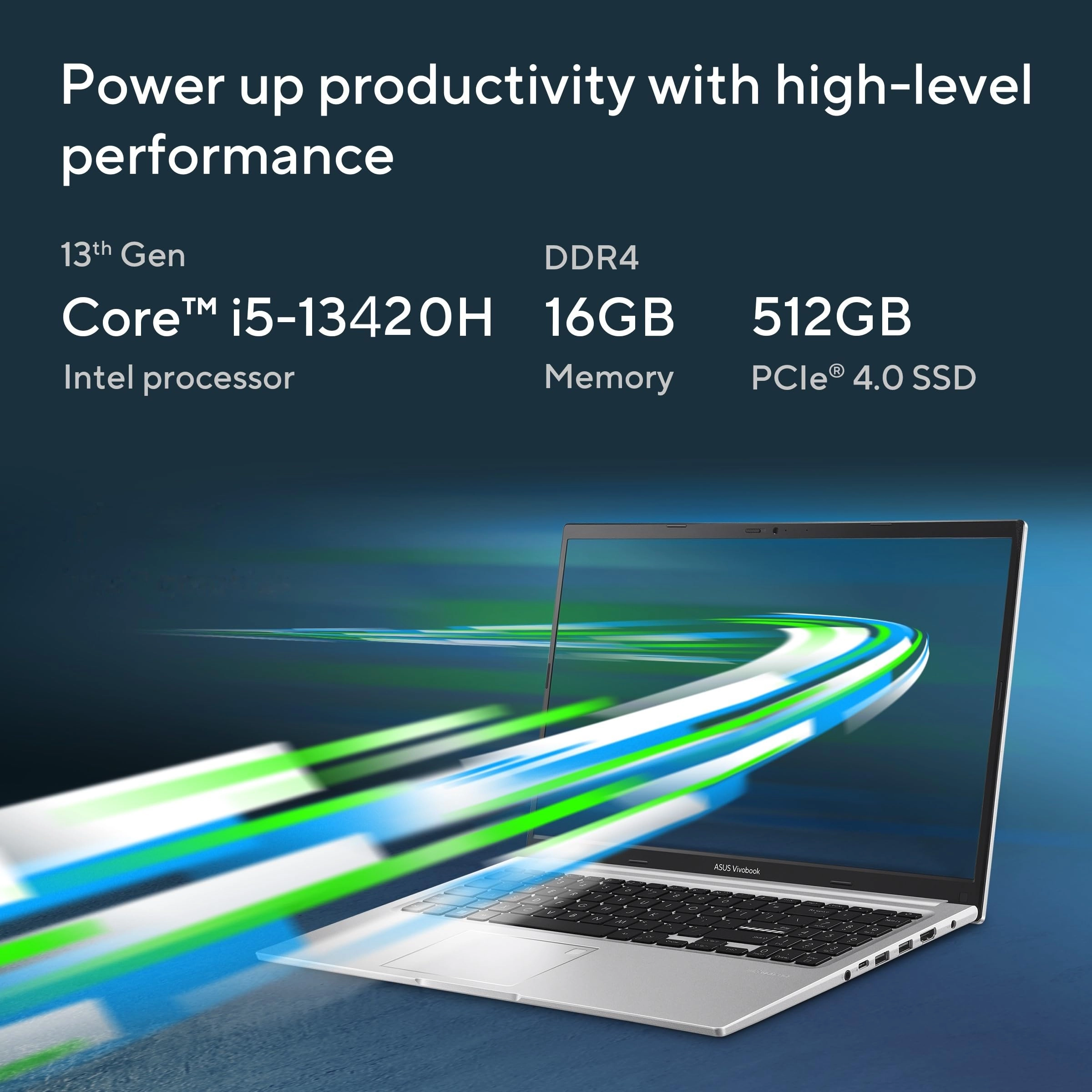 Vivobook 15 X1502VA-BQ835WS - 15.6'' Core i5-13420H 16GB DDR4 512GB SSD