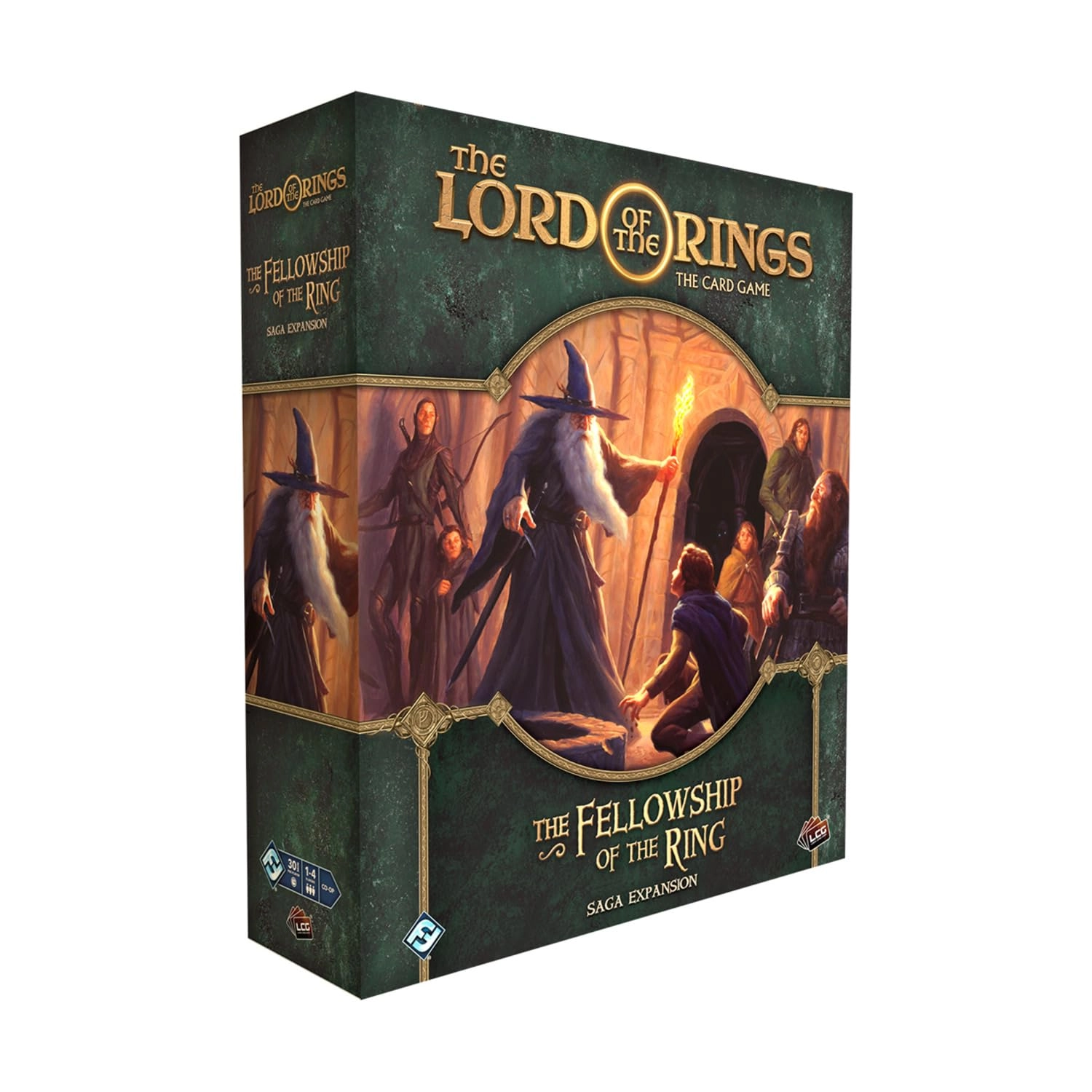 Asmodee Lord of the Rings LCG: Fellowship of the Ring Saga Expansion