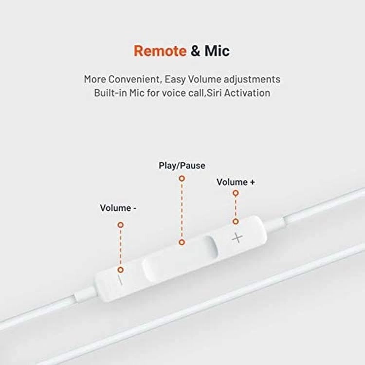 Type-C Mono In-Ear Earphones Wired Earphone
