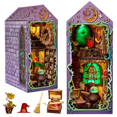 Mystic Theurge's Hut - DIY Wood LED lights