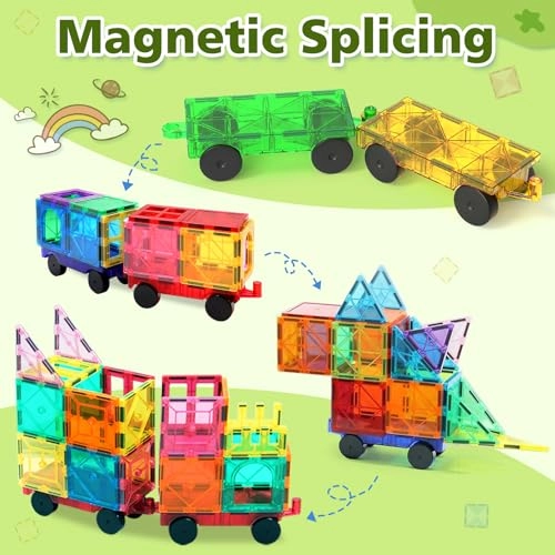 Magnetic Car Set - 4 pcs