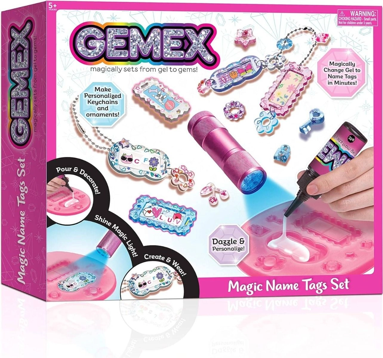 Magic Name Tags Set - 5+ years