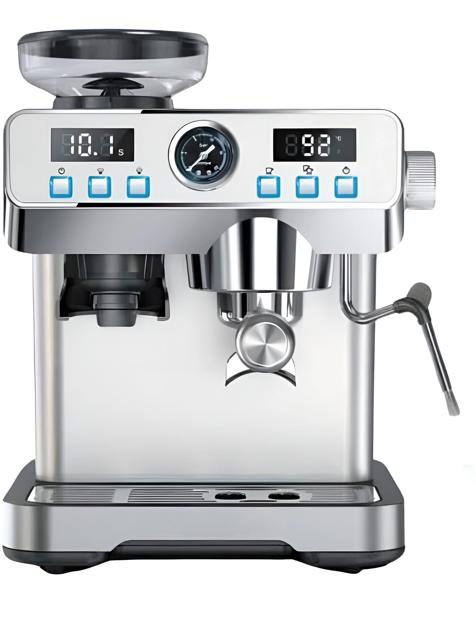 Nicsware 20 Bar Professional - Digital Display 51mm Boiler High-Pressure Steam Wand