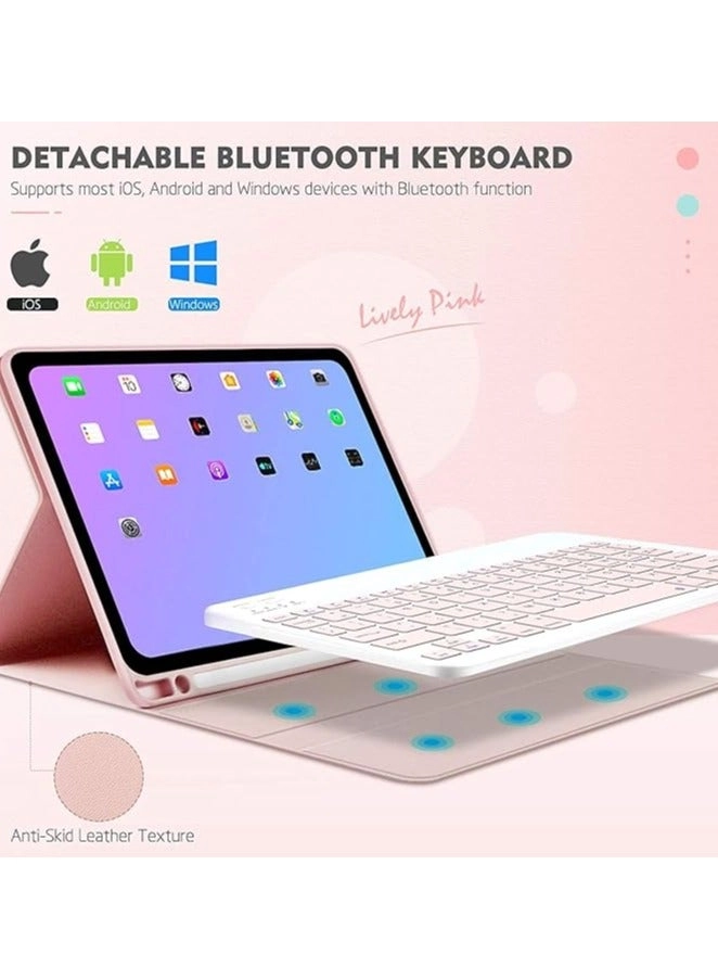 Keyboard Case with Touch Trackpad and Pencil Holder for iPad 10.2-inch (7th/8th/9th generation), iPad Air 3, iPad Pro 10.5-inch (2017)