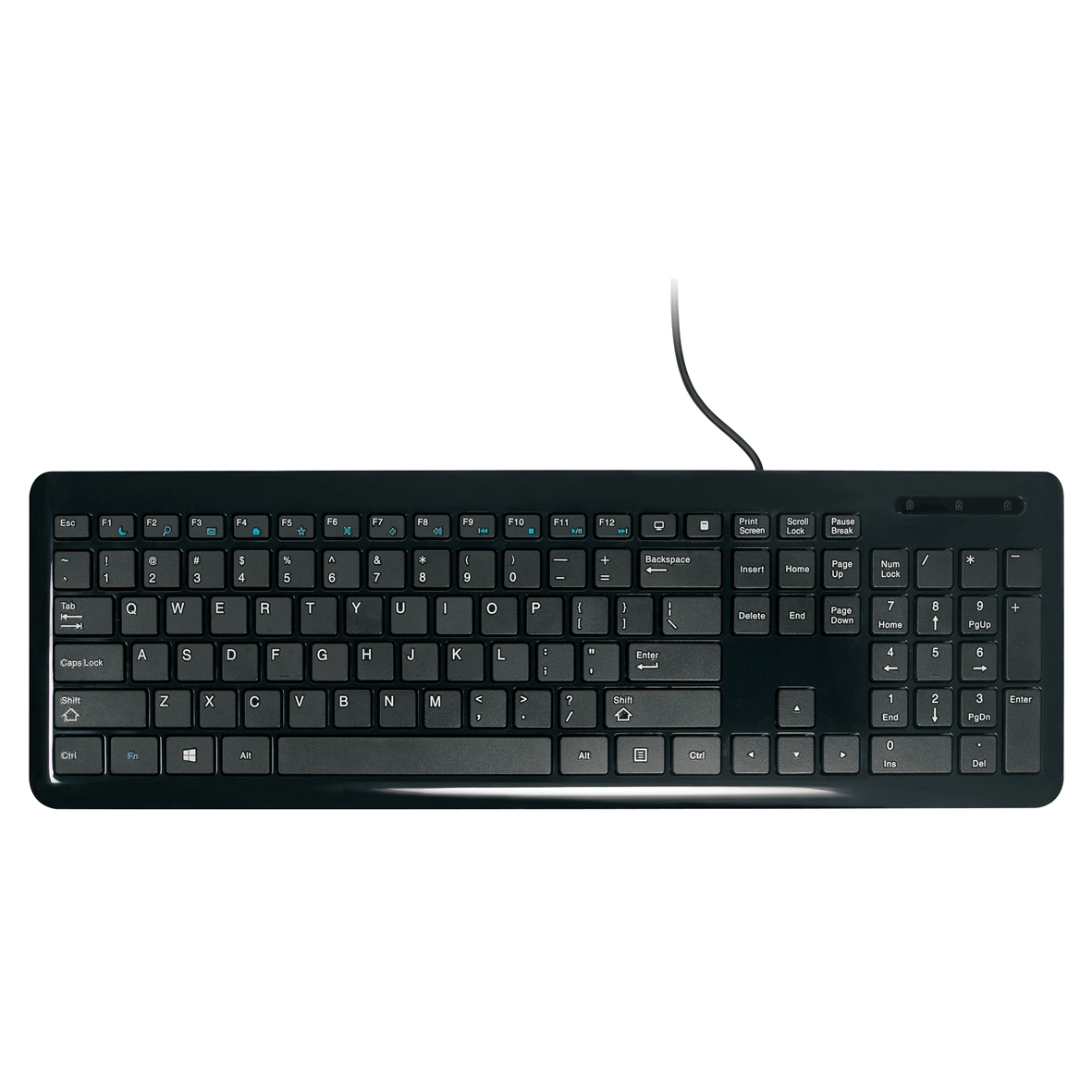 USB Keyboard Slim Internet Multimedia - EN Wired