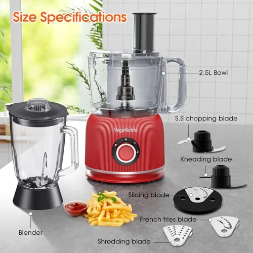 Multifunctional Food Processor - 2.5L 1500 W