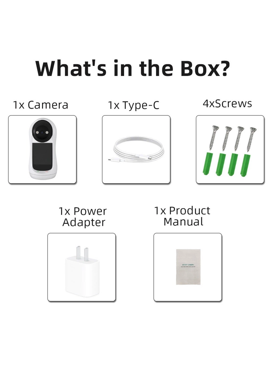 Wireless Baby Monitor - 2MP Two-Way Intercom