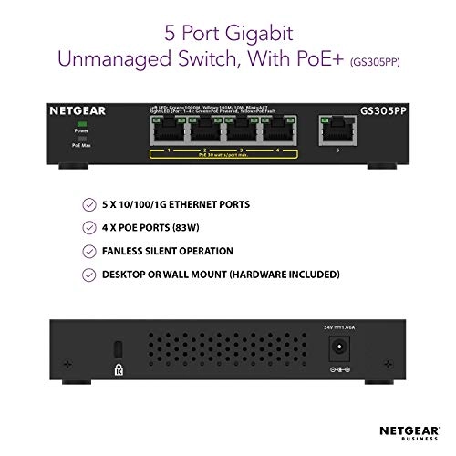 GS305PP - 5-ports