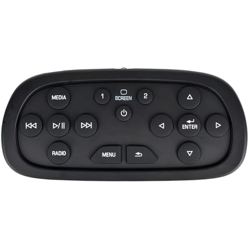 XIMAKA 84012997 Rear Overhead Consoles DVD Entertainment Remote Control - Chevrolet GMC Cadillac Buick