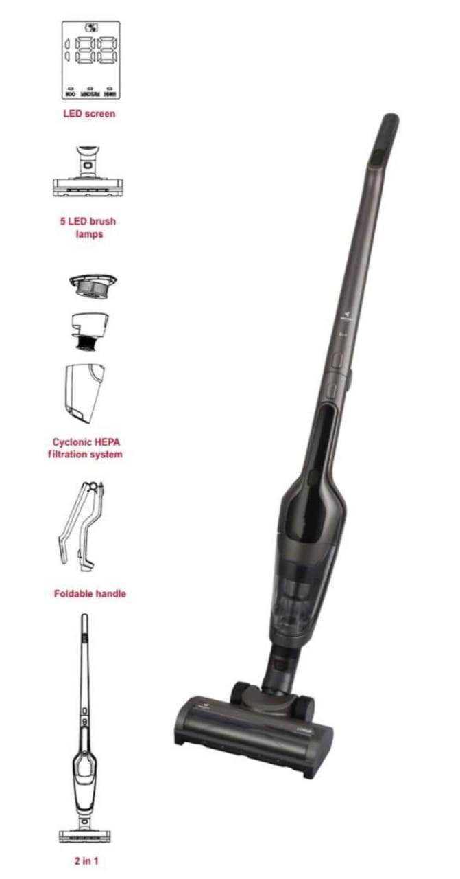 2 in 1 Rechargeable Vacuum Cleaner