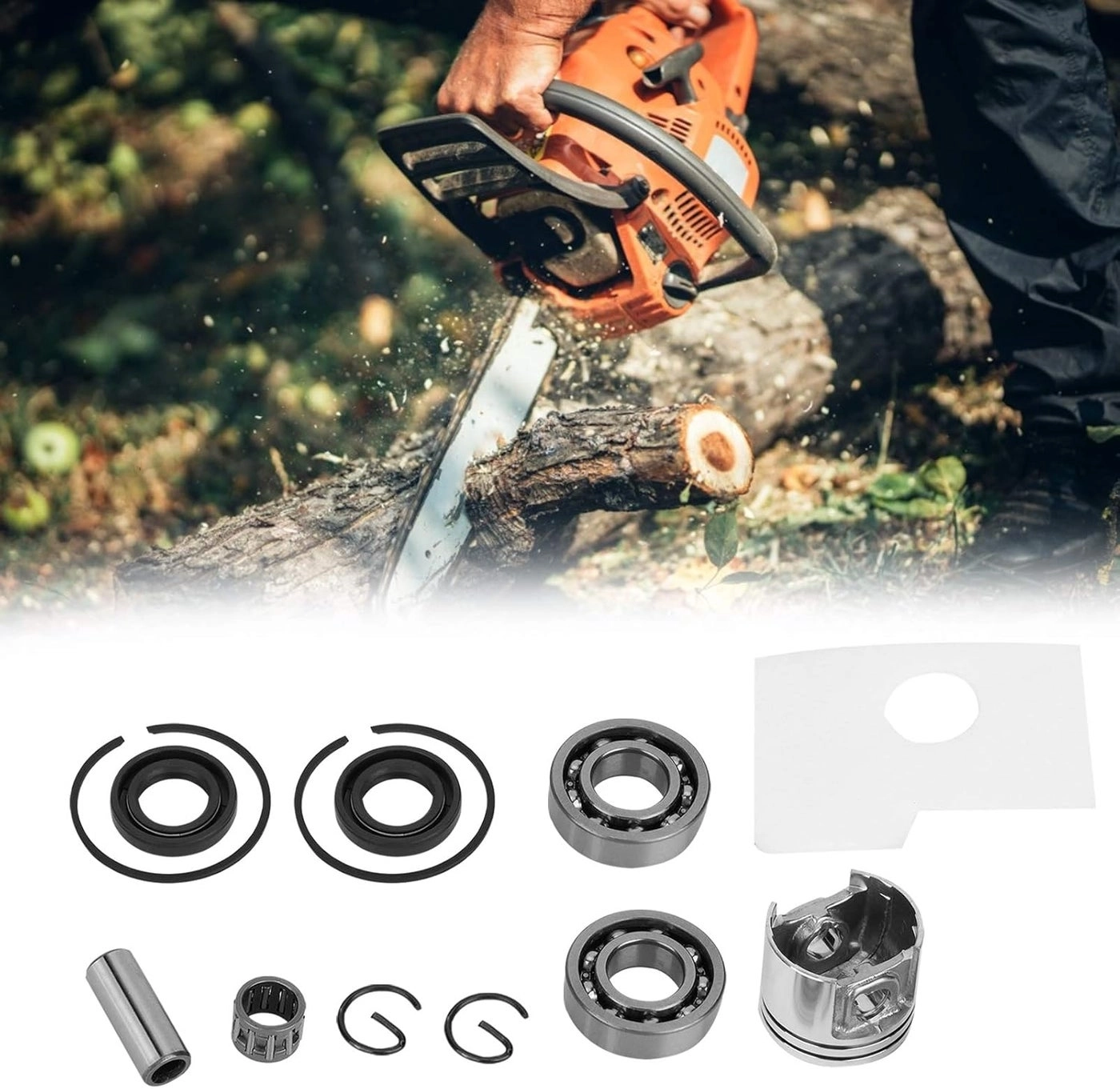 Piston Kit - Aluminum For Stihl MS180 MS 180 018
