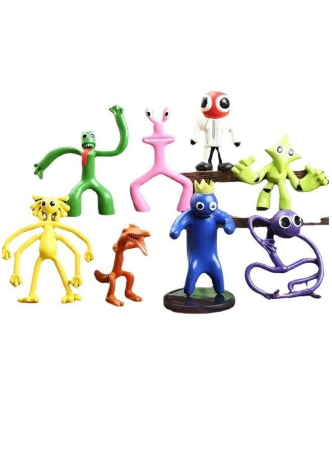 Rainbow Friends Toy Figure - Rainbow Friends 8 pcs
