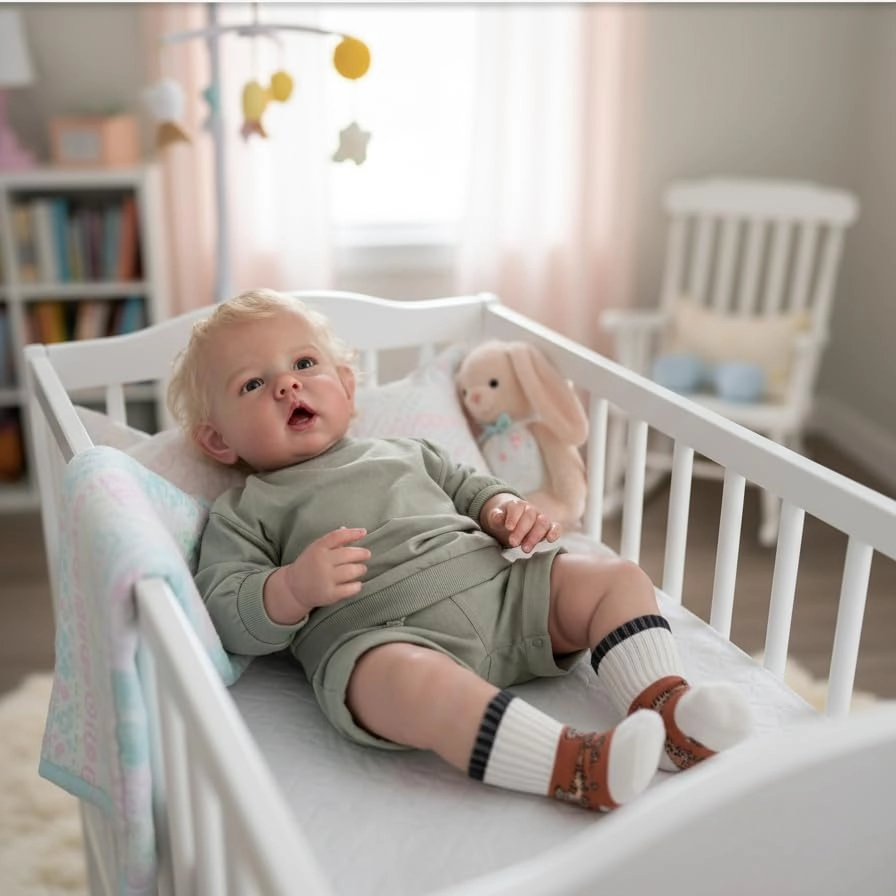 Reborn Baby Doll - 20 Inch Vinyl Silicone Ages 3+