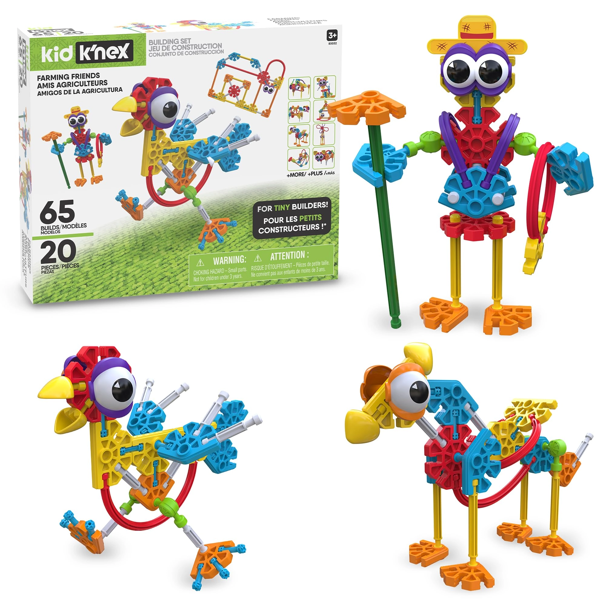 K’NEX Farmin' Friends - Farm Animals 61 pcs