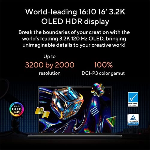 Vivobook Pro 16 K6604JI - 16'' Core i7-13650HX 16GB DDR5 1TB SSD