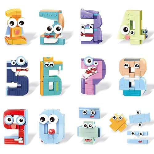 Math Building Blocks - 5+ 704 pieces