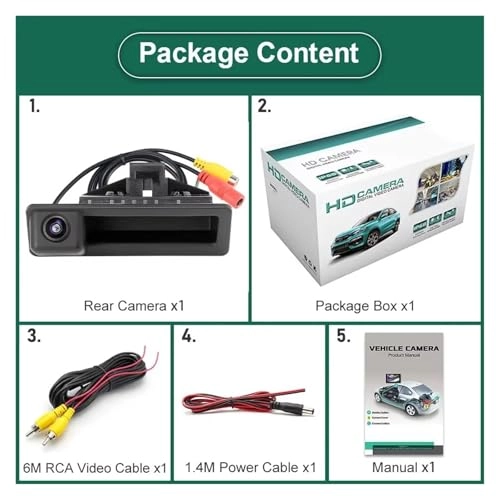 Car Reversing Camera - Night Vision AHD1080P