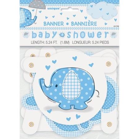 Unique Umbrellaphants Jointed Banner - Blue
