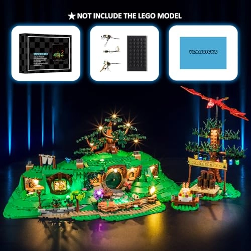 LED Light for 10354 Lord of The Rings The Lord of the Rings: The Shire Building Blocks Model - Lord of The Rings
