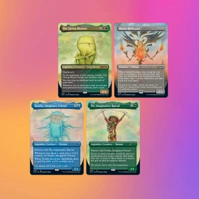 MTG Decks & More Secret Lair: Imaginary Friends - 1200 pcs