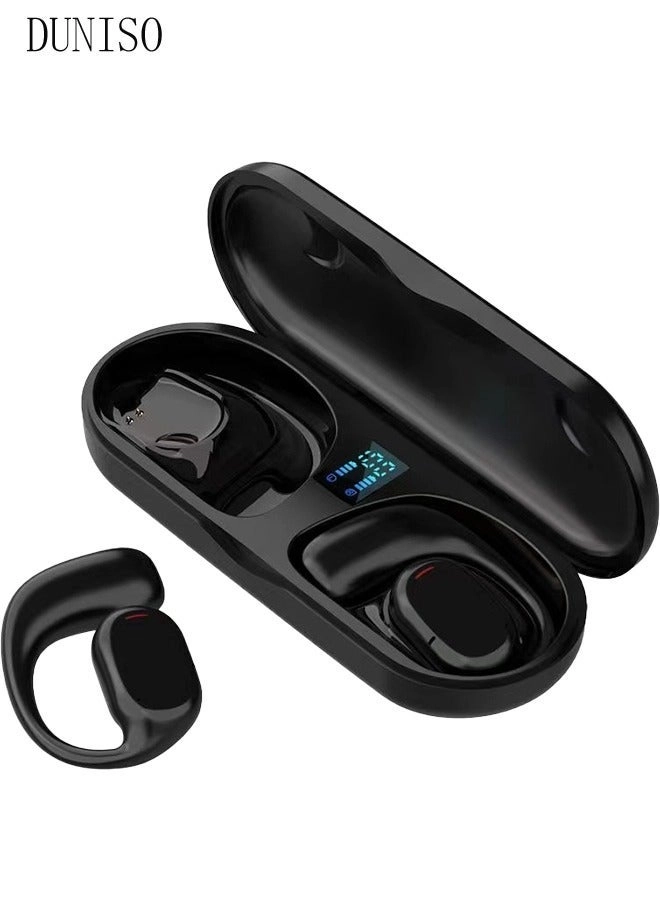 Clip On Bluetooth Earphones Wireless Earbud