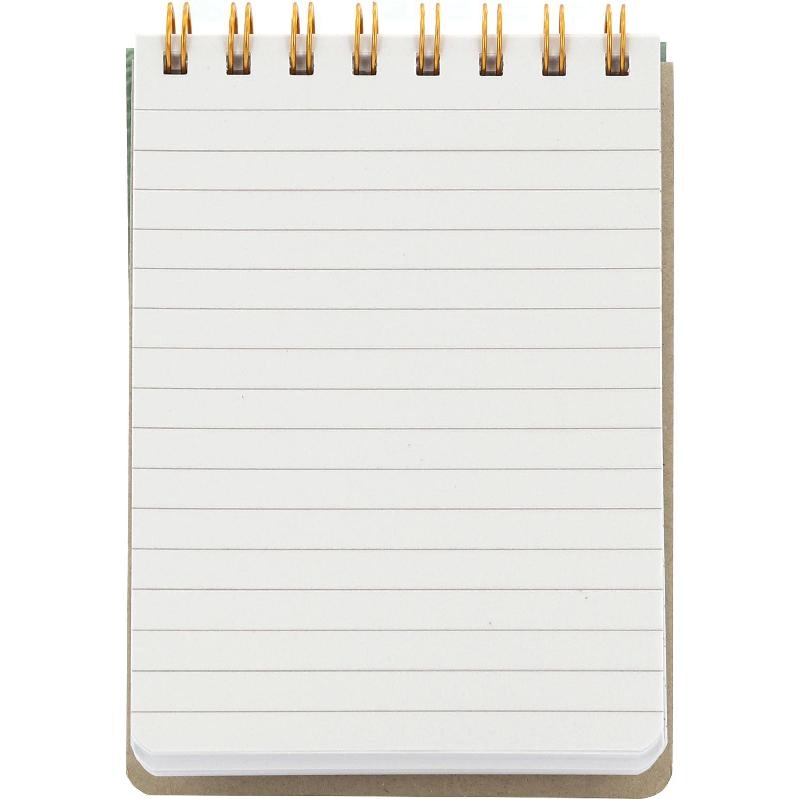 Memo Notebook A7 Spiral - Lined 60 Sheets