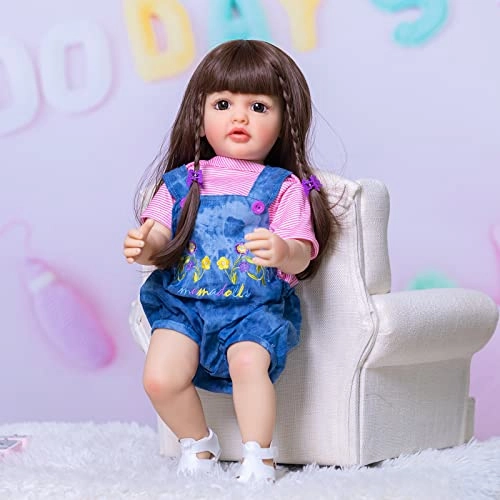 Reborn Baby Doll - 22 Inch 55cm Silicone