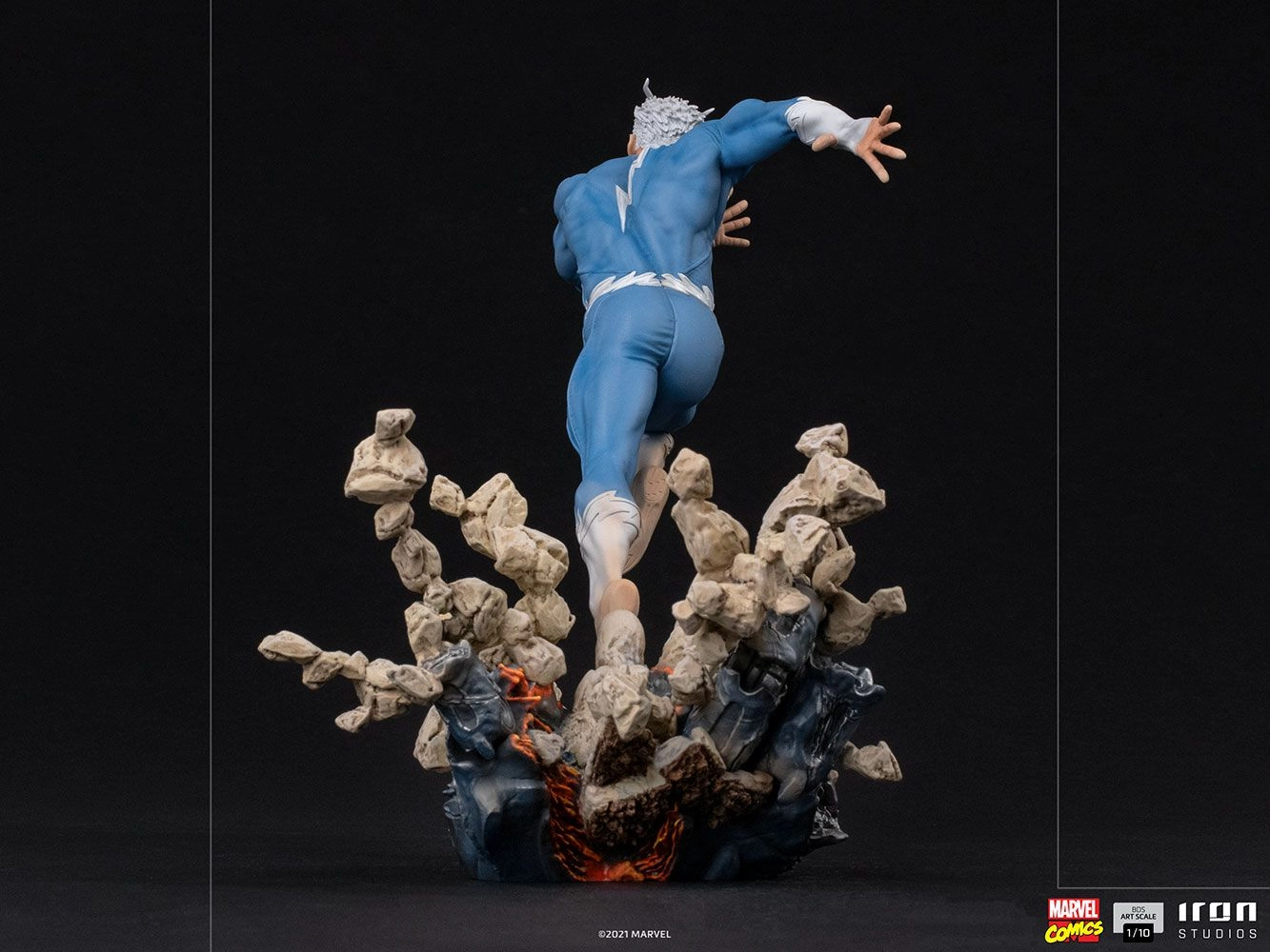 Quicksilver - Marvel - Battle Diorama Series Art Scale 1:10