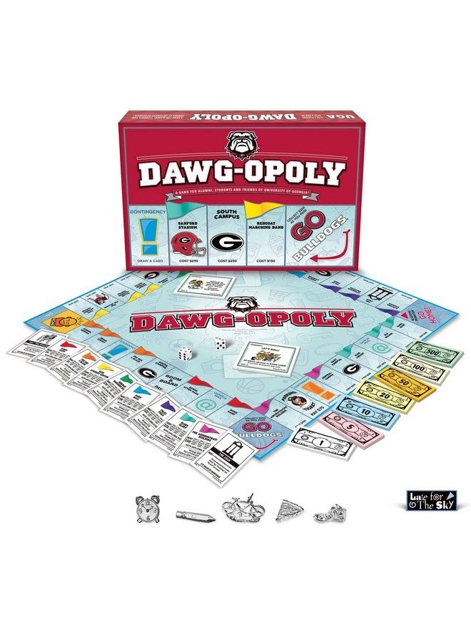 Dawgopoly - University Of Georgia Red Black