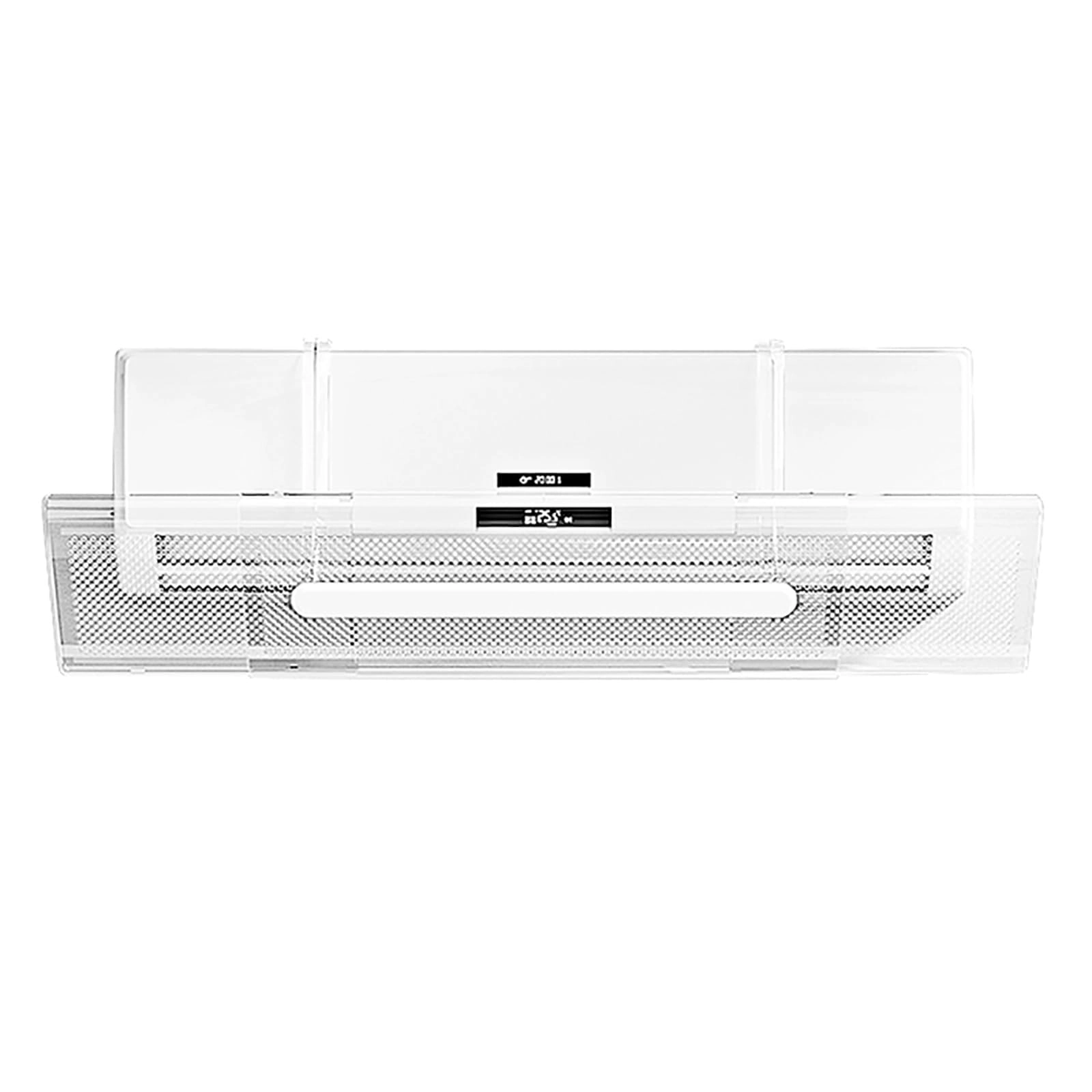 THE WHITE SHOP Air Conditioner Deflector - PVC 180° Adjustable