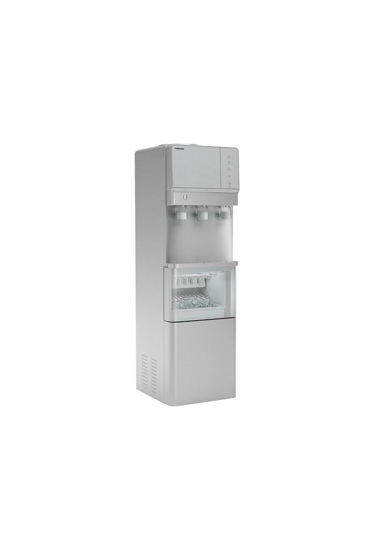 Lifestyle Water Dispenser - Integrated Ice Maker Hot & Cold Stainless Steel