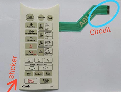 CE103VD - Microwave Oven Membrane keypad White