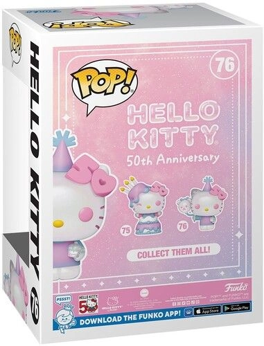 Hello Kitty - Sanrio - 50th with Balloons Vinyl Figures