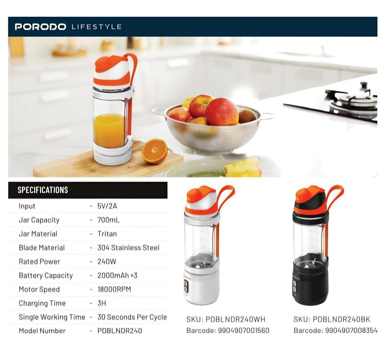 Nutrimix - 240W 700mL