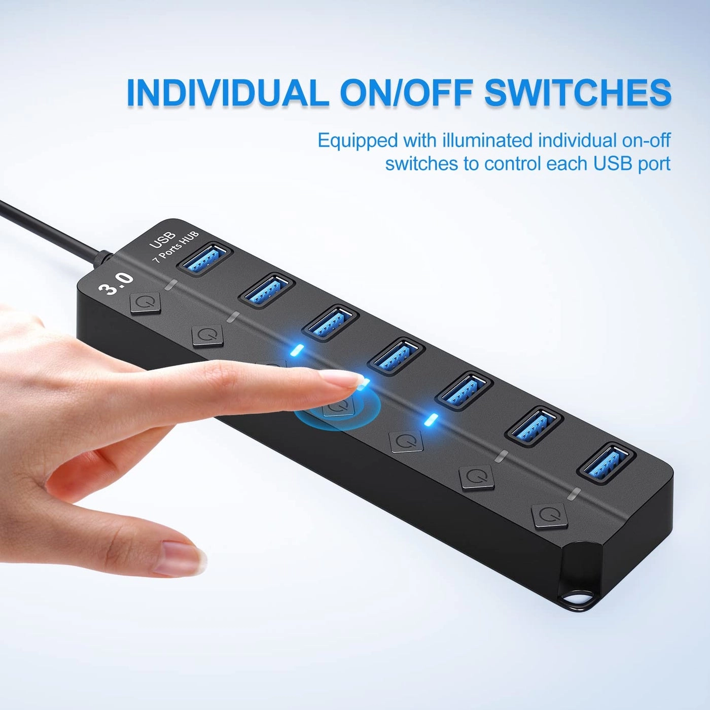 7-Port USB Hub - PC