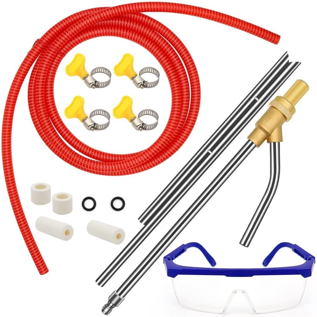 Pressure Washer Sandblasting Kit - 5000 PSI 1/4 Inch Quick Disconnect